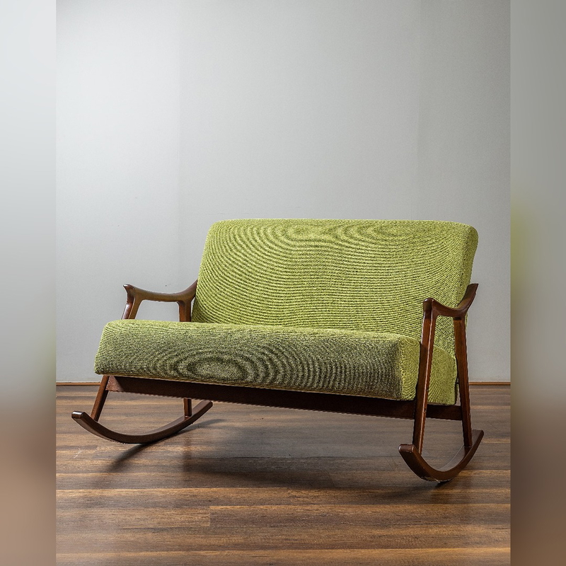 Hammock Sofa, 115 cm, Green/Brown - KM-EG89-28