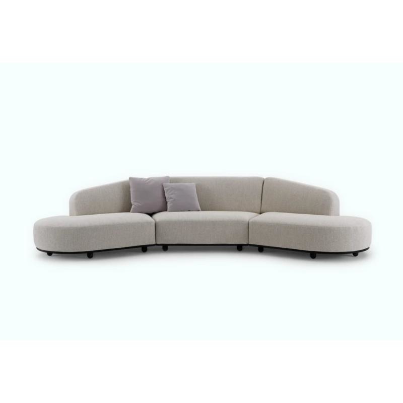 C-Shape Sofa, 300 cm, Grey - KM-EG117-45