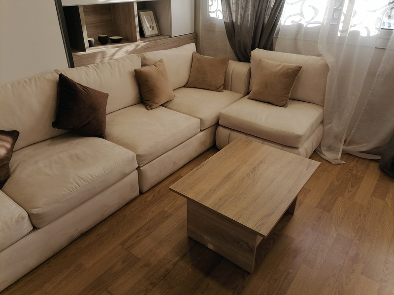 Coffee Table, 80 cm, Wood - KM-EG114-19