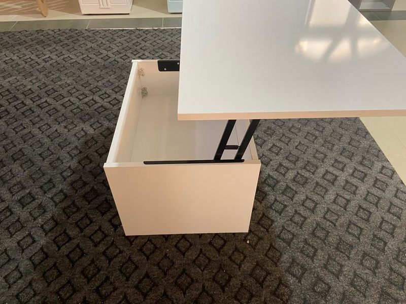 Coffee Table, 80 cm, White - KM-EG114-20