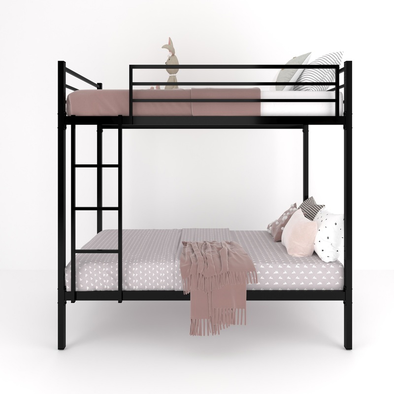 Bed 2 Floors, 101 cm, Black - KM-EG119-19