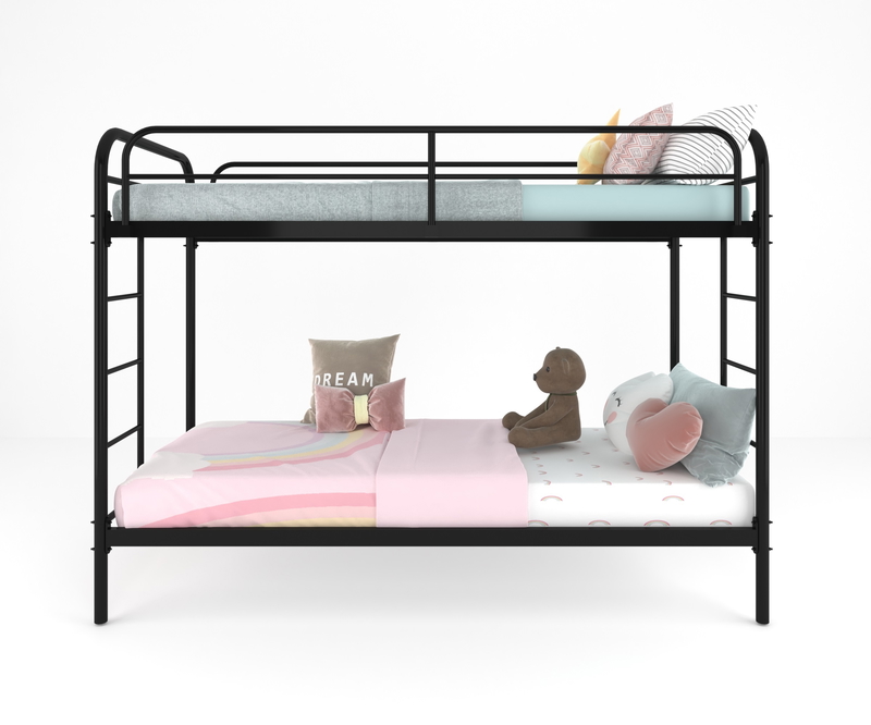 Bed 2 Floors, 91 cm, Black - KM-EG119-23