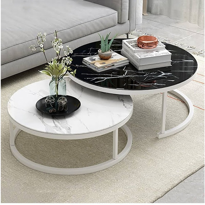 Coffee Table Set, 2 Pcs, Multiple Colors - KM-EG76-37