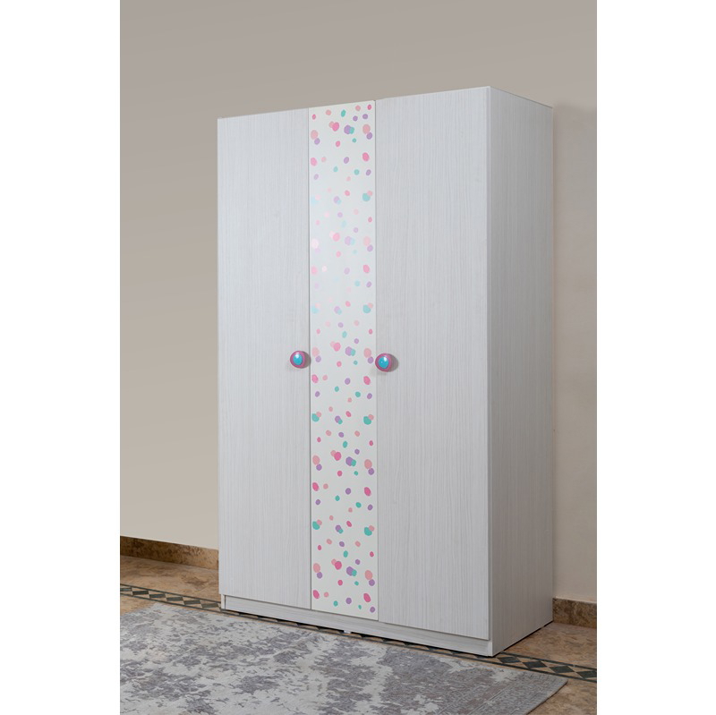 Wardrobe, 120 cm, Beige - KM-EG11-48