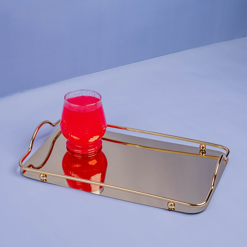 Serving Tray, 1 Pcs, Gold - KM-EG55-164