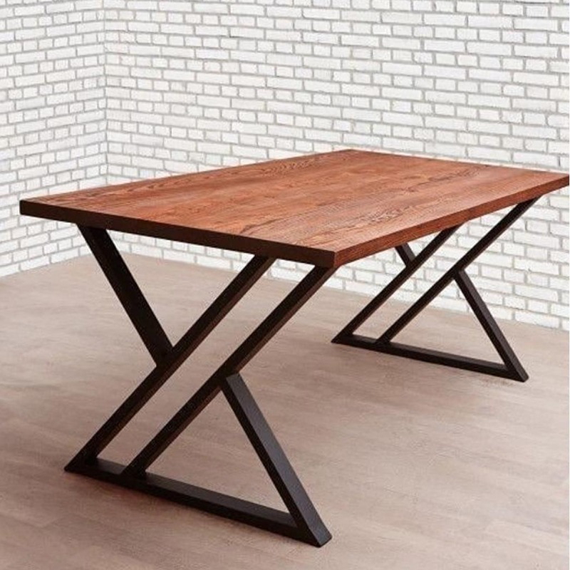 Coffee table, 120 cm, brown and black - KM-EG109-129