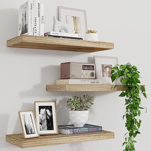 Shelf set, 45 cm, Wood - KM-EG109-184