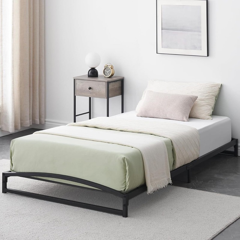 Bed, 100 cm, Black - KM-EG115-27