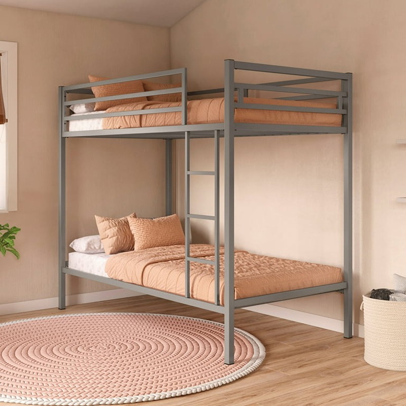 Bunk Bed, 100 cm, Grey - KM-EG115-29