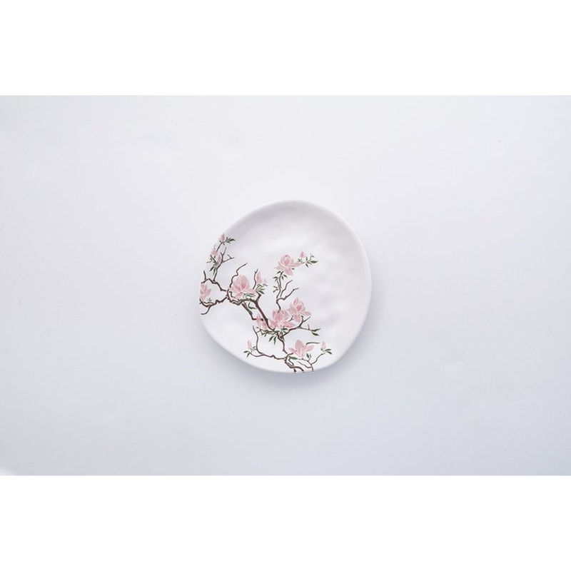 Side Plates Set, 6 Pcs, Multi-Color - KM-EG127-183