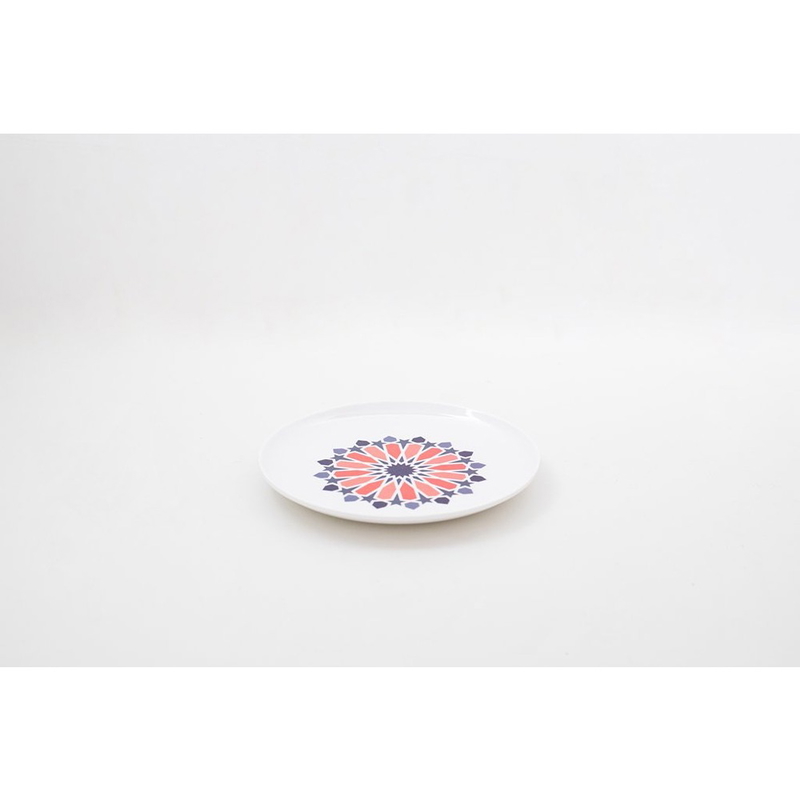 Small Plates Set, 6 Pcs, Multi-Color - KM-EG127-72