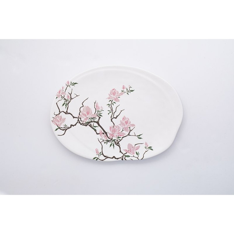 Dinner Plates Set, 6 Pcs, Multi-Color - KM-EG127-184