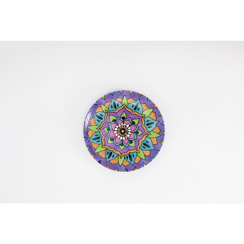Dinner Plates Set, 6 Pcs, Multi-Color - KM-EG127-199