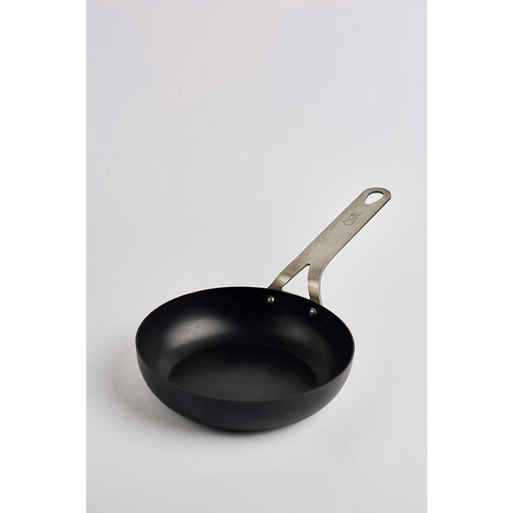 Cook Shock Frying Pan, Multiple Sizes, Black - KM-EG135-38