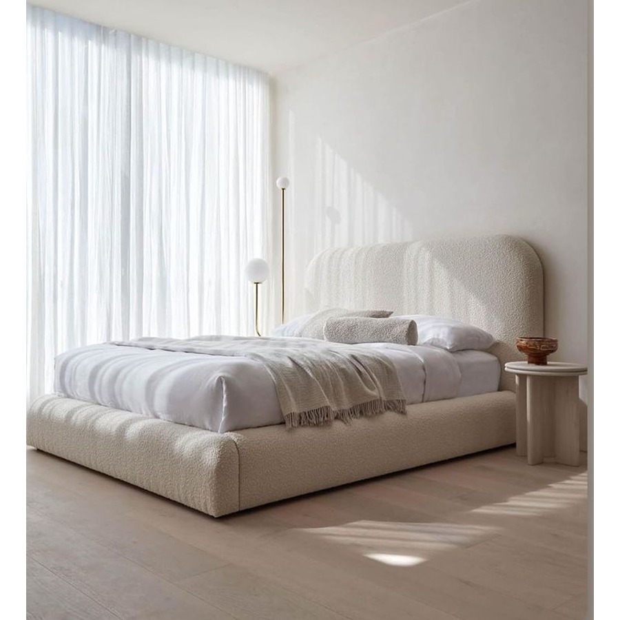 Bed, Multiple Sizes, Off White - KM-EG35-78