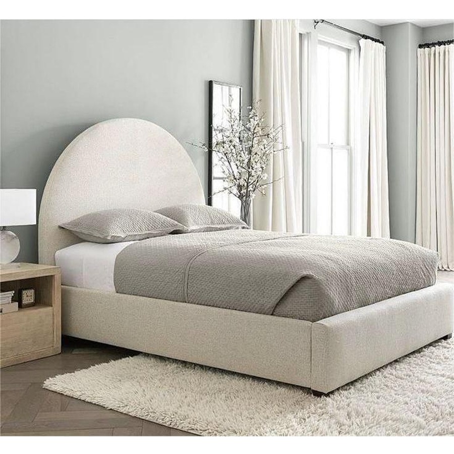 Bed, Multiple Sizes, Off White - KM-EG35-81