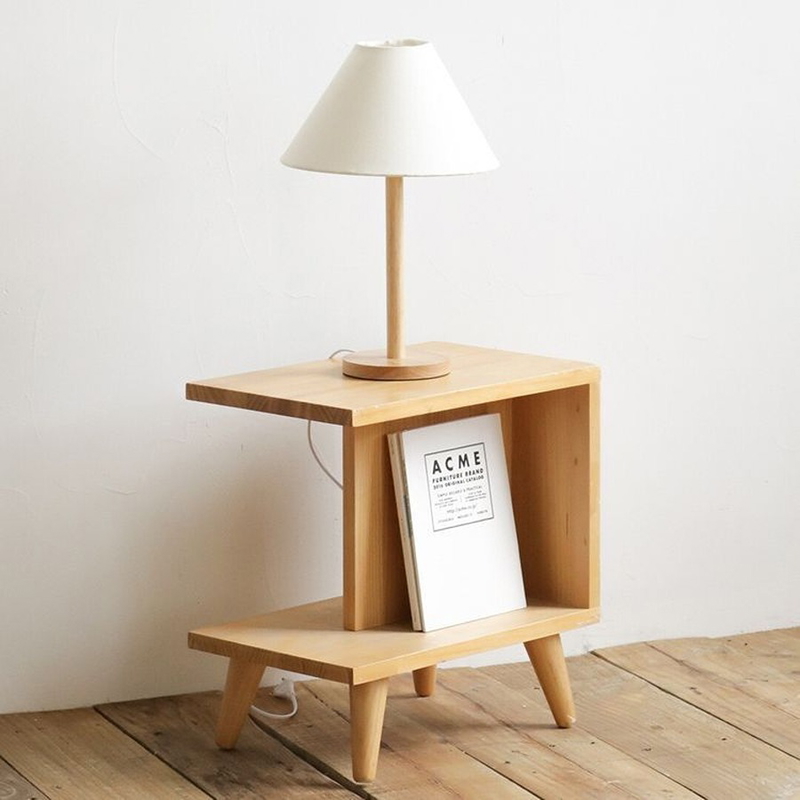 Side Table, 40 cm, Wood - KM-EG140-90