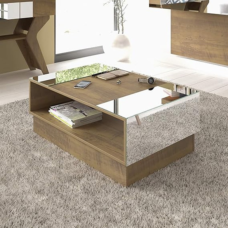 Coffee table, 90.5 cm, wood - KM-EG146-82