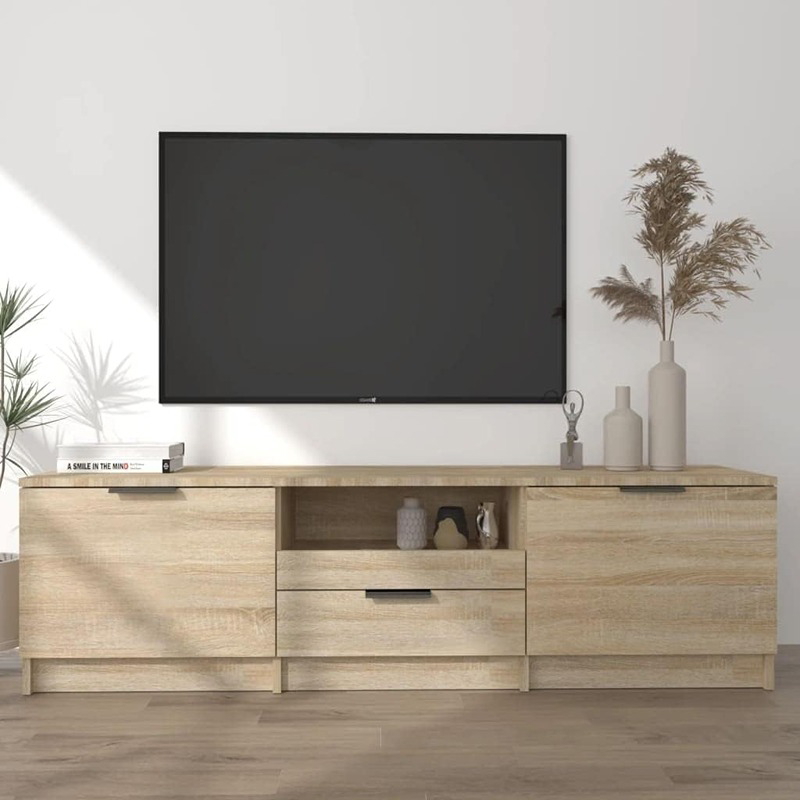 TV table, 140 cm, beige - KM-EG146-94