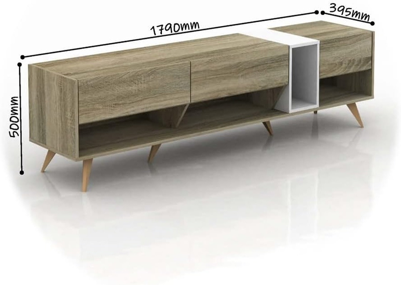 TV table, 179 cm, wood - KM-EG146-68