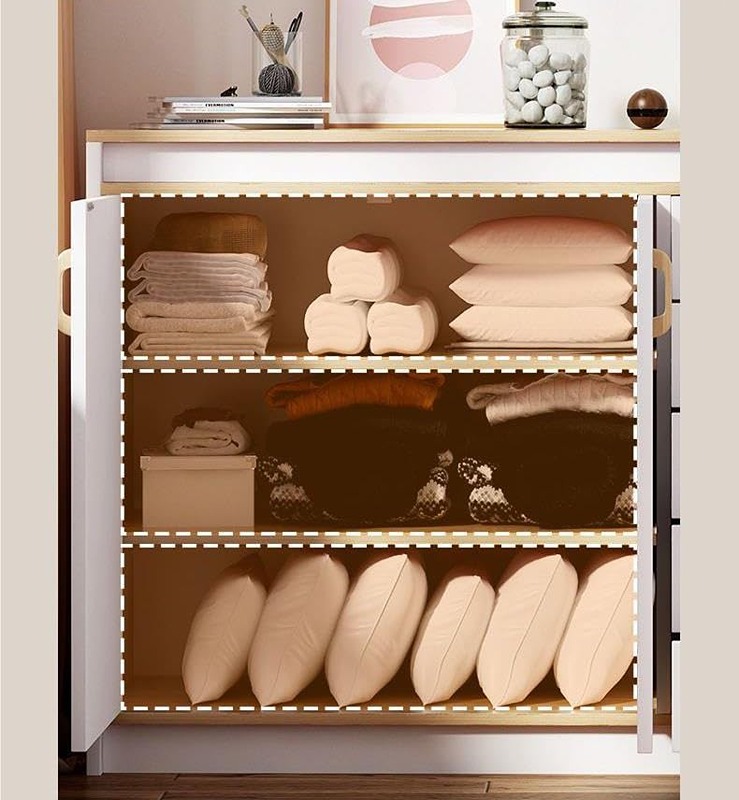 Storage unit, 100 cm, white - KM-EG146-83