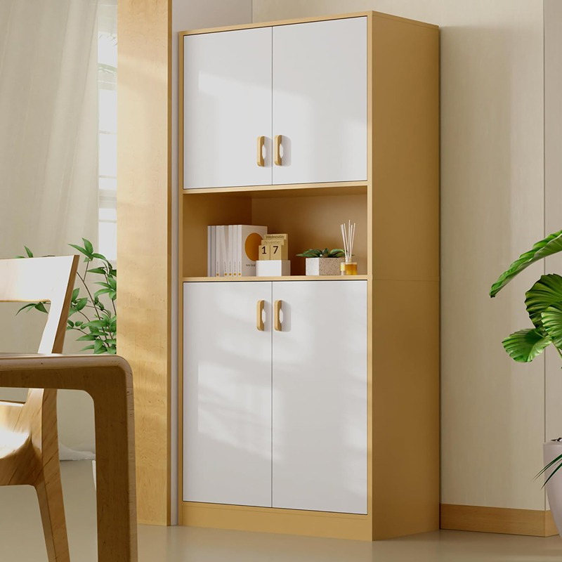 Kitchen storage cabinet, 177 cm, white - KM-EG146-95