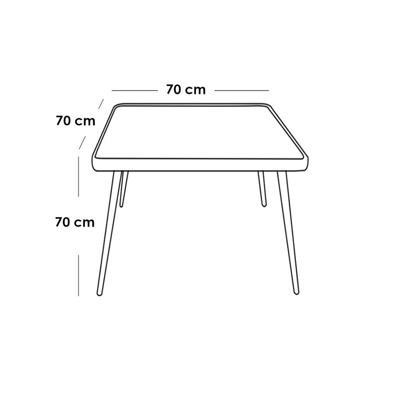 Outdoor Furniture Set 5 PCS, Grey - KM-EG92-53
