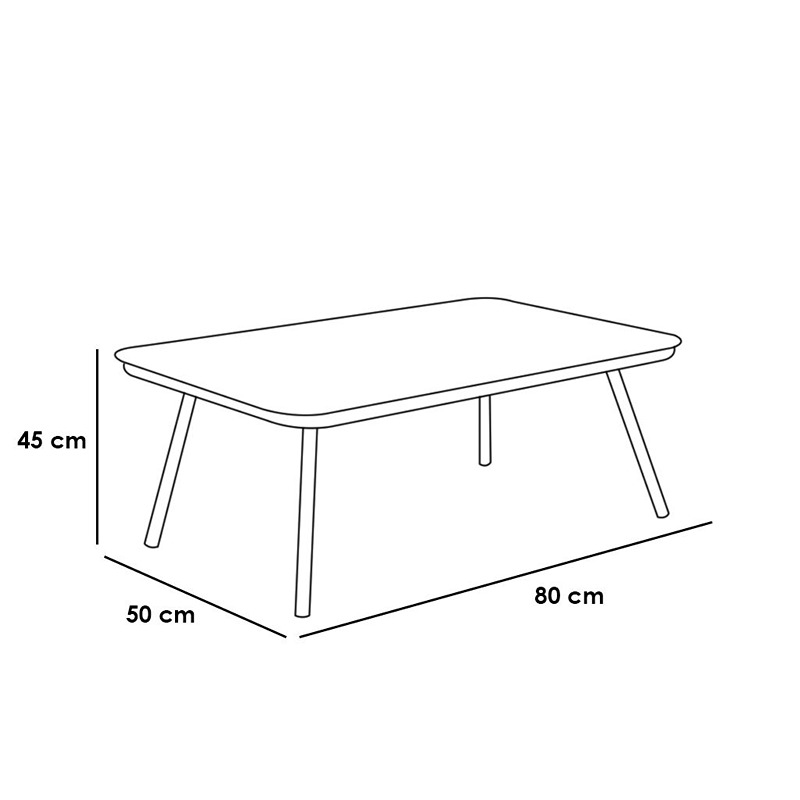 Outdoor Furniture Set 3 PCS, Grey - KM-EG92-46