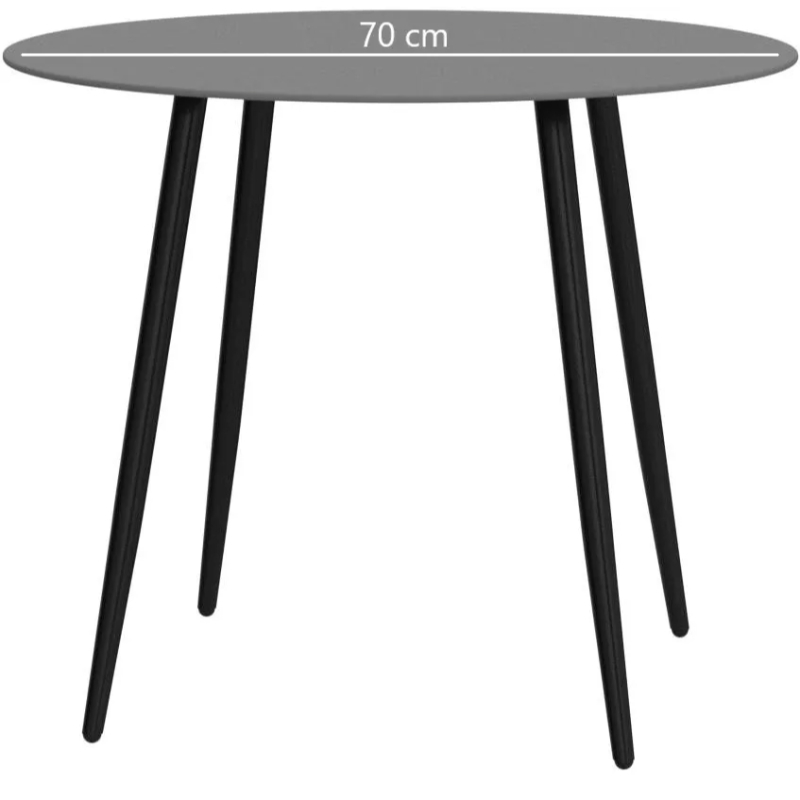 Outdoor Furniture Set 5 PCS, Brown - KM-EG92-51