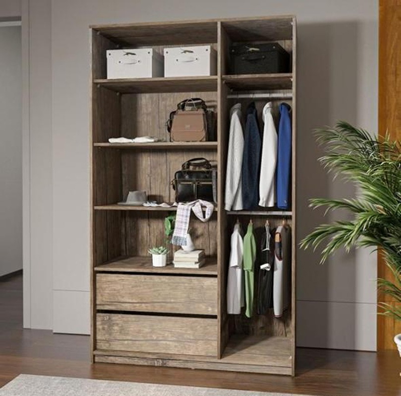 دولاب مفتوح, 120 سم, خشبي - KM-EG149-25