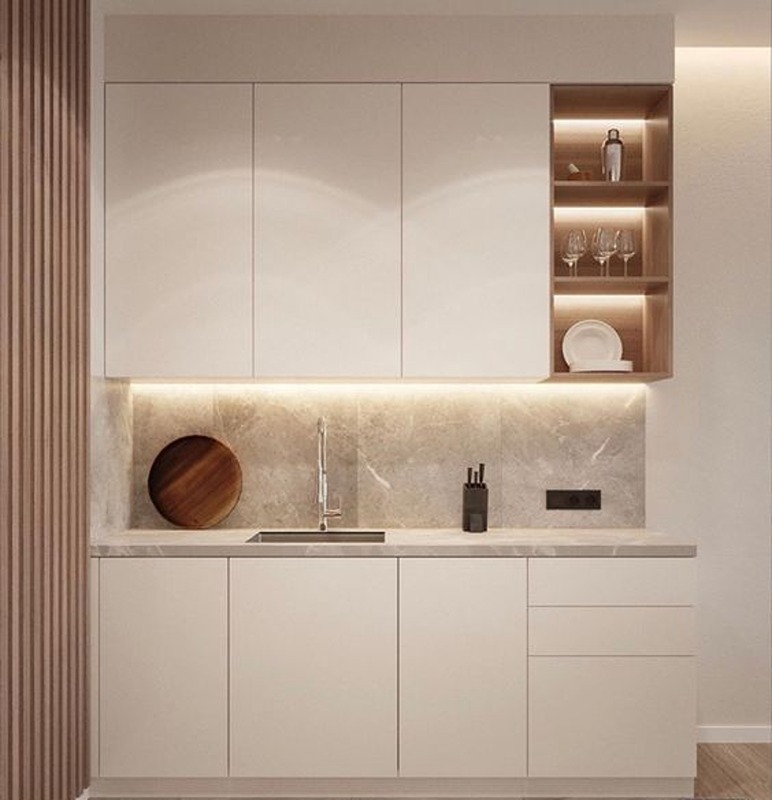 دولاب تخزين للمطبخ, 190 سم, ابيض - KM-EG149-47