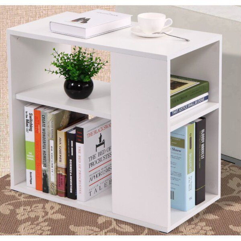 Side Table, 50 cm, White - KM-EG150-73