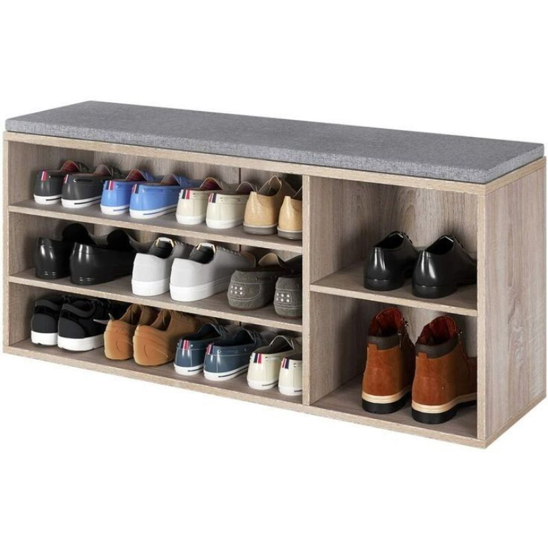 Shoe Cabinet, 100 cm, Beige - KM-EG150-59