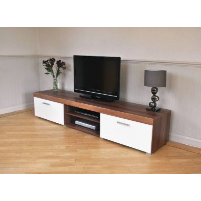 TV Unit, 180 cm, Brown / White - KM-EG150-54