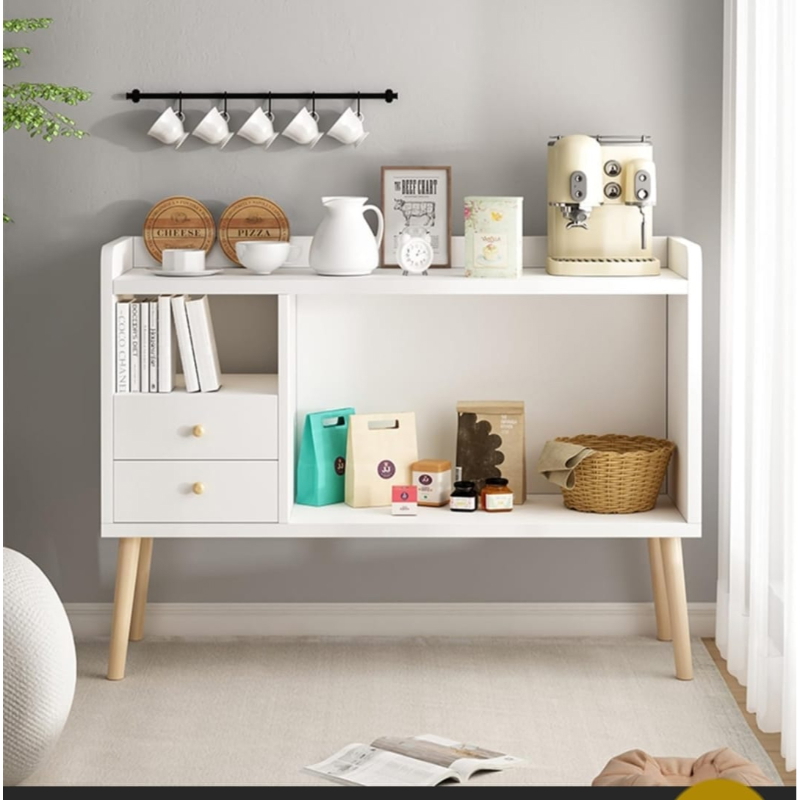 Coffee corner, 80 cm, White - KM-EG150-119