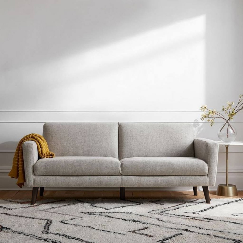 Sofa, 200 cm, Gray - KM-EG152-26