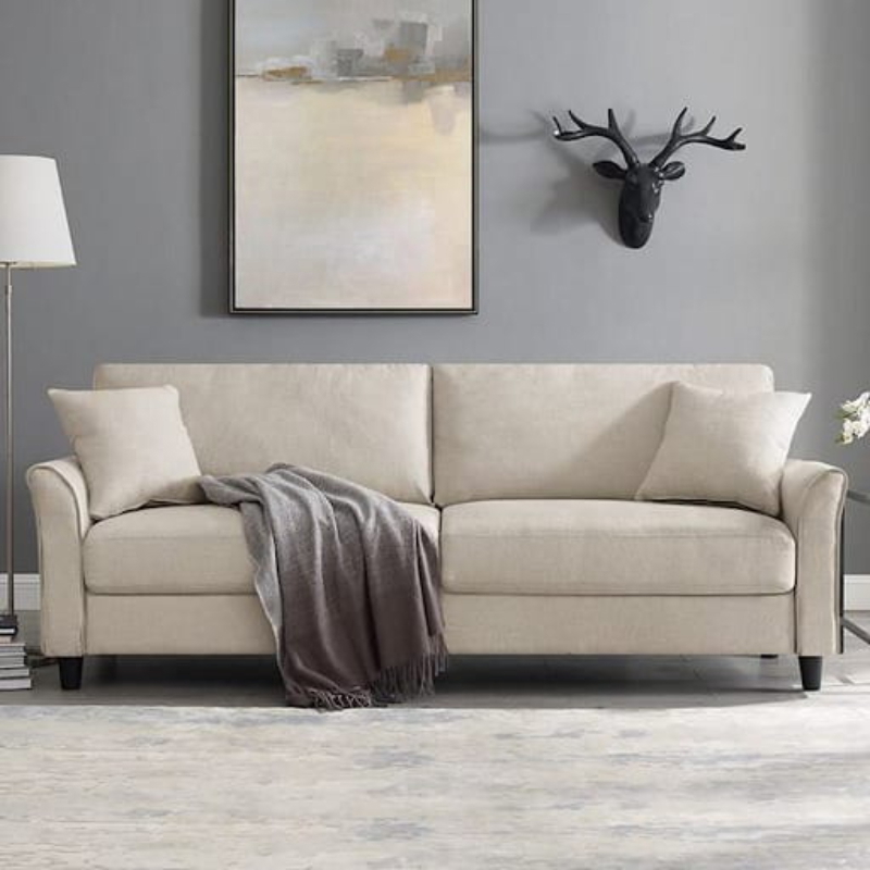 Sofa, 180 cm, Beige - KM-EG152-25