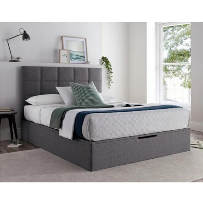 Bed, 160 cm, Gray - KM-EG152-2