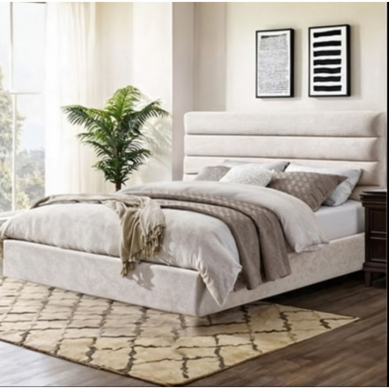 سرير غرفه , 160 سم, اوف وايت - KM-EG155-10
