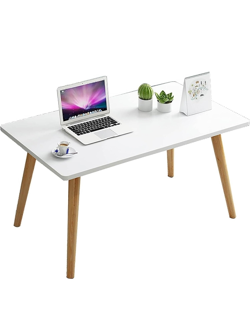 طاولة قهوة, مقاسات متعددة, أبيض/خشبي - KM-EG134-55