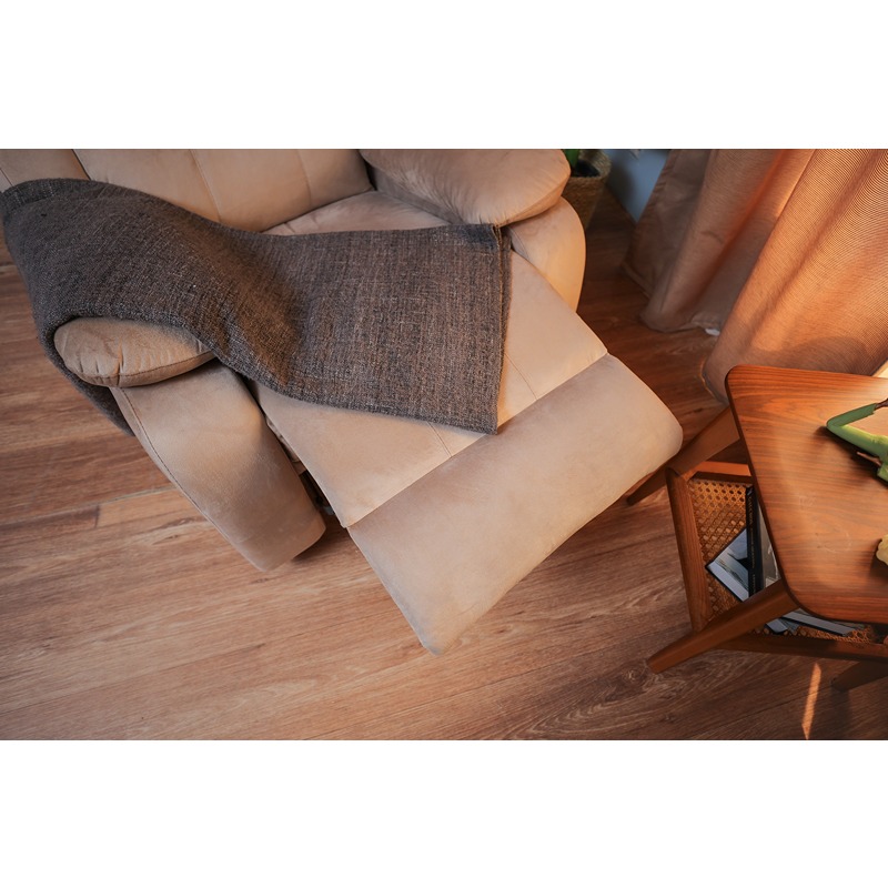 Recliner Chair, 90 cm, Beige - KM-EG123-08