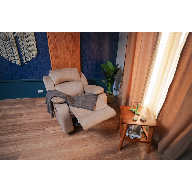 Recliner Chair, 90 cm, Beige - KM-EG123-08