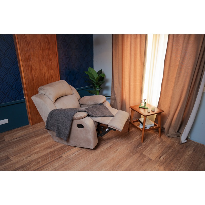 Recliner Chair, 90 cm, Beige - KM-EG123-08