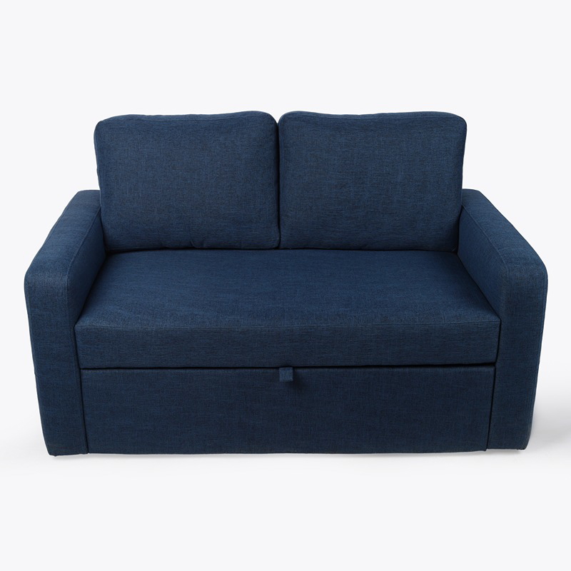 كنبة سرير, 145 سم, كحلي - KM-EG123-14