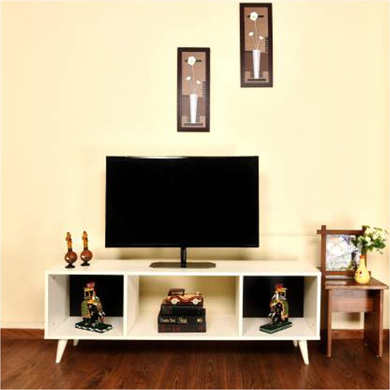TV Unit, 140 cm, White - KM-EG154-12