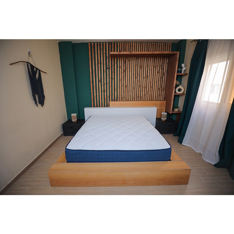 مرتبة نوفيل, متعدد المقاسات, أبيض/أزرق - KM-EG123-17