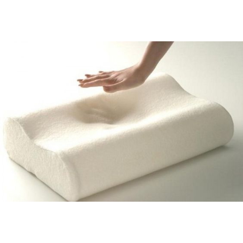 مخده ميمورى فوم كونتور , 50*70 سم, ابيض - KM-EG156-6