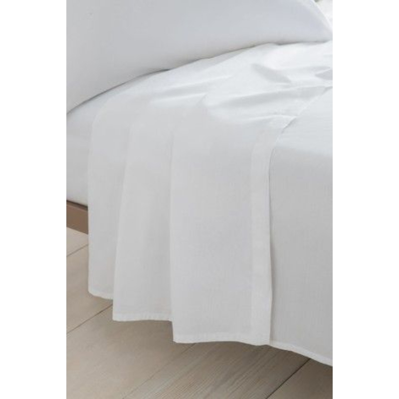 ملايه فلات , مقاسات متعدده , ابيض - KM-EG156-27