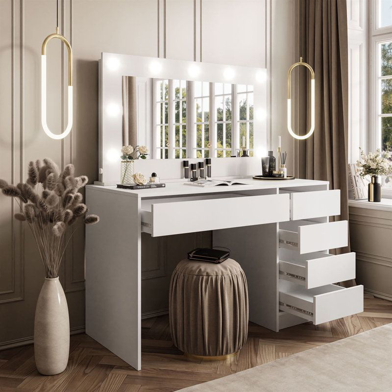 Dresser, 120 cm, White - KM-EG147-70