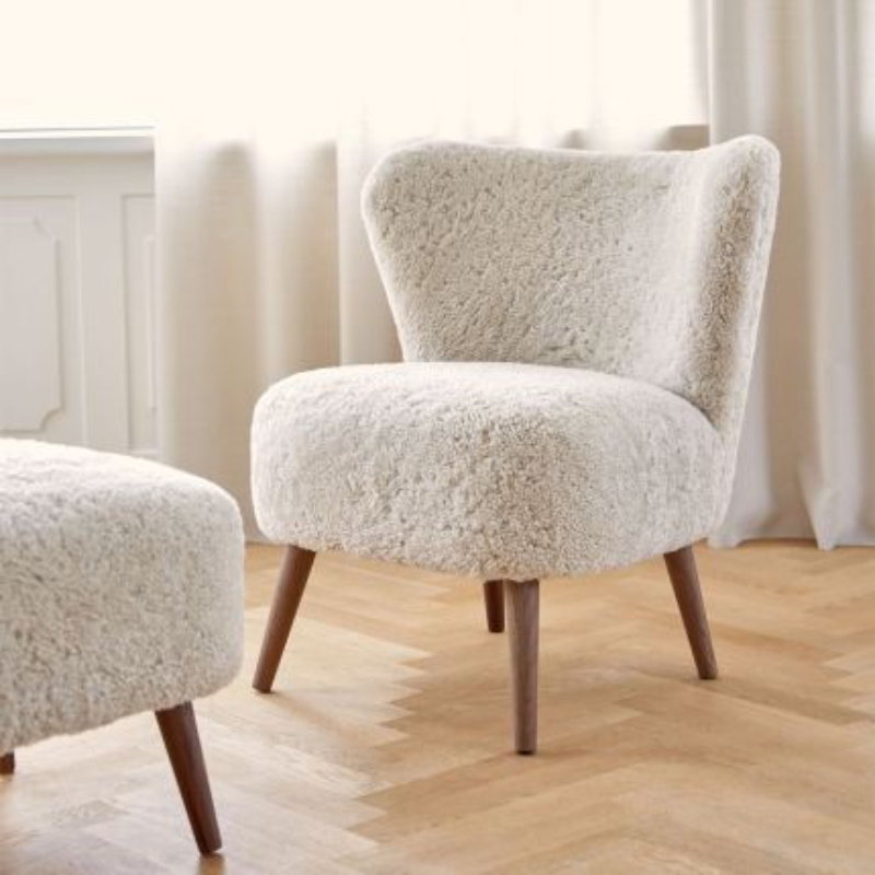 Chair, 60 cm, Off-white - KM-EG160-110